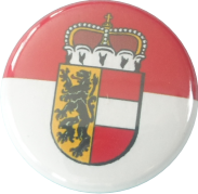Salzburg Flagge Button